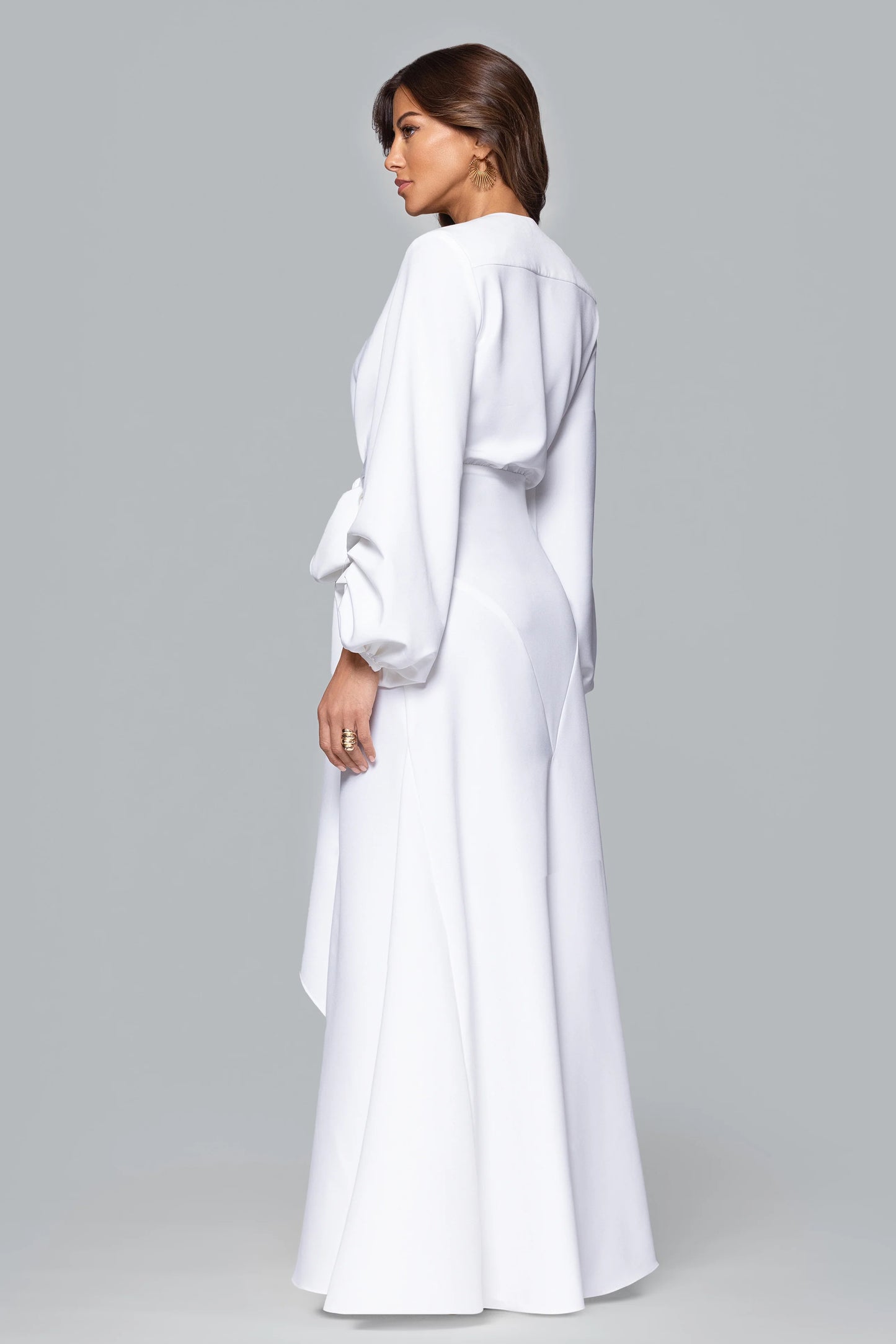 GHRAIL "Millie" Crepe Gown