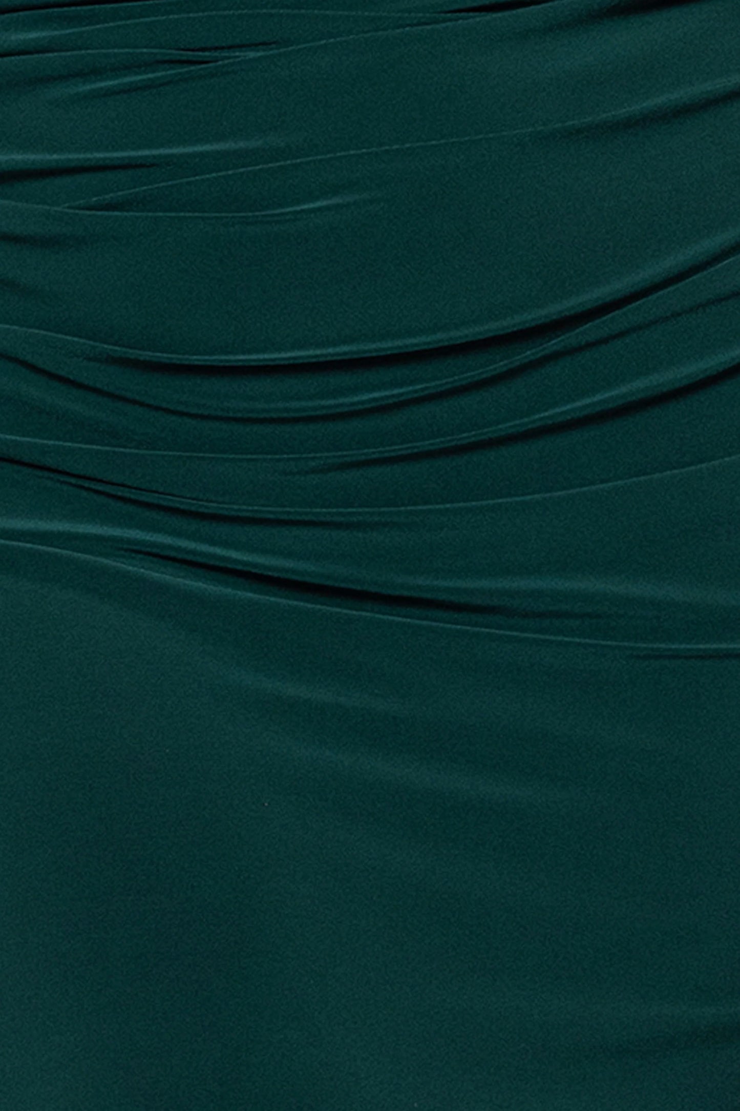 Plus "Miriam" Long Jersey Draped Back Gown