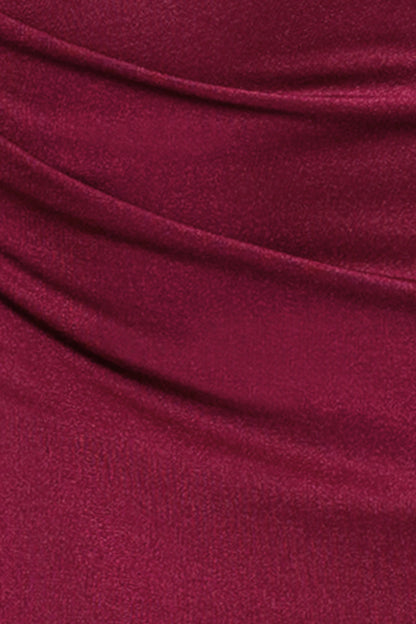 "Alondria" Novelty Knit Side Cutout Sleeveless Floor Length Dress
