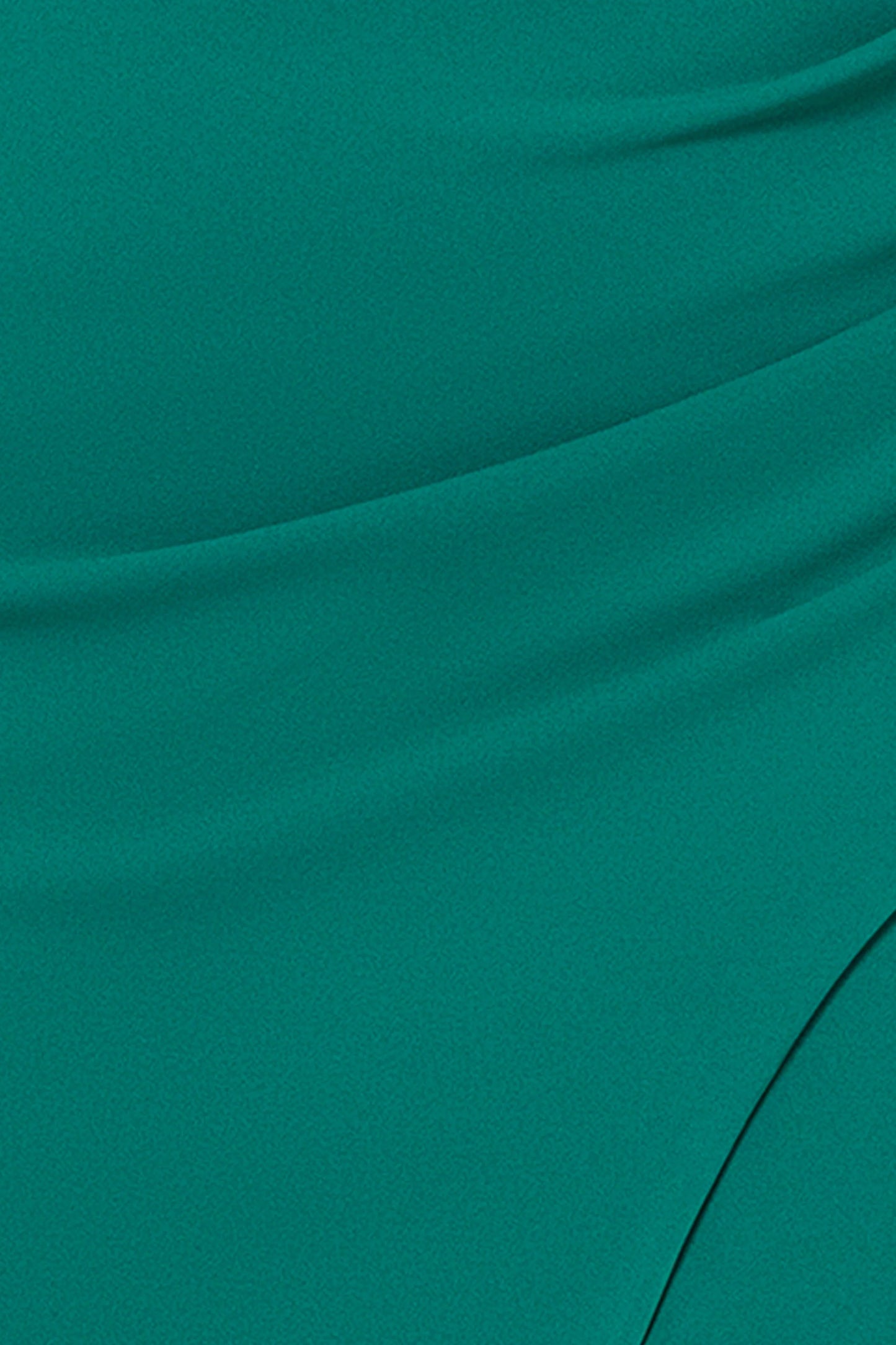 Plus "Ellie" Scuba Crepe Off the Shoulder Boning Gown