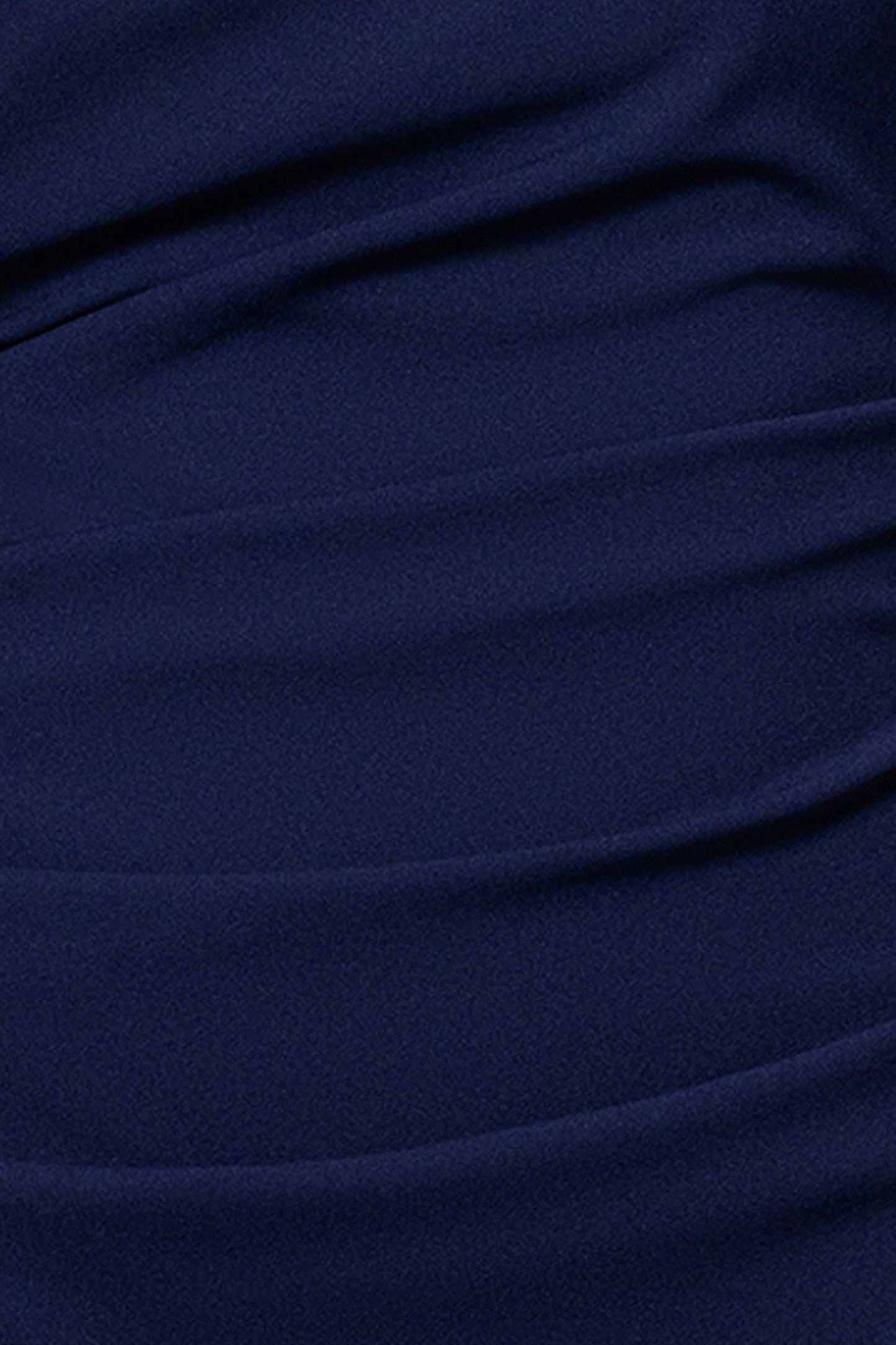 "Jordan" Short Scuba Crepe Draped Back Dress