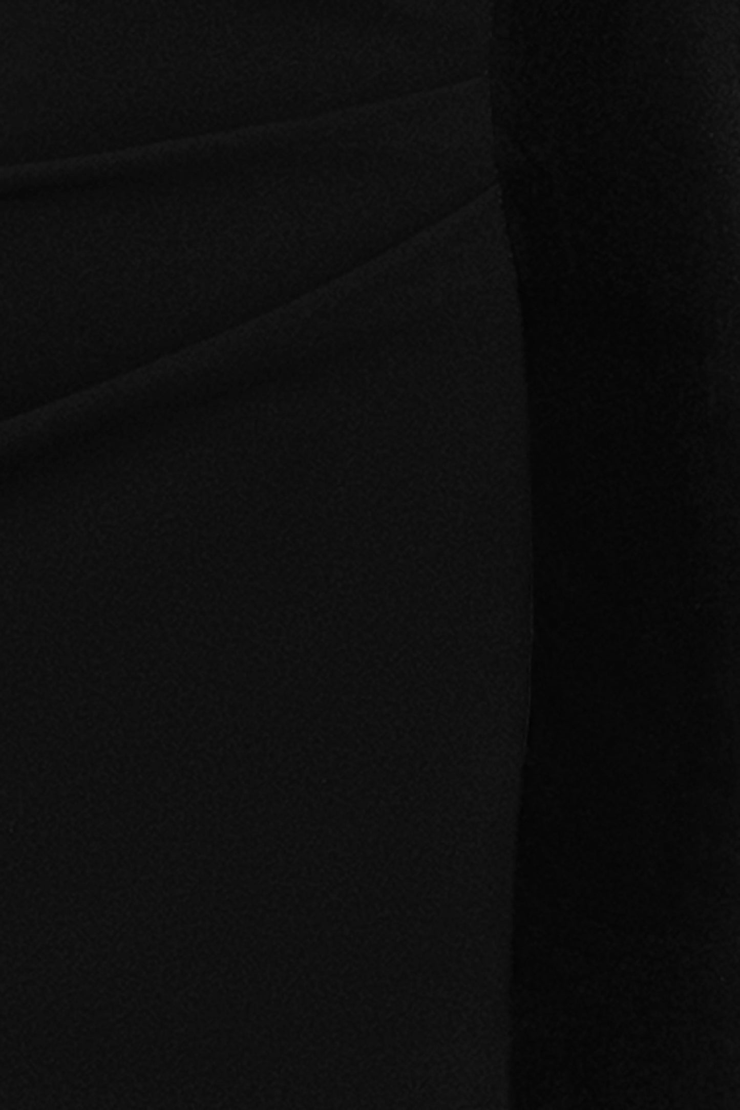 "Mariana" Short Halter Neck Scuba Crepe and Velvet Stripe Dress