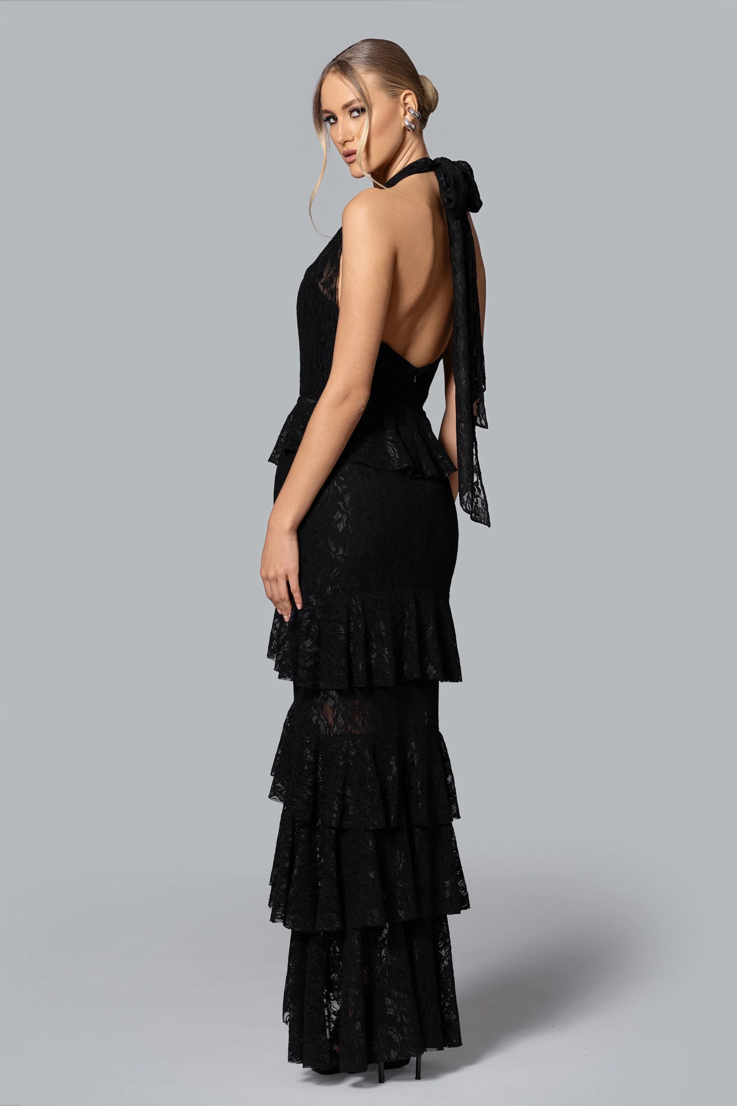 GHRAIL "Lilliana" Lace Gown