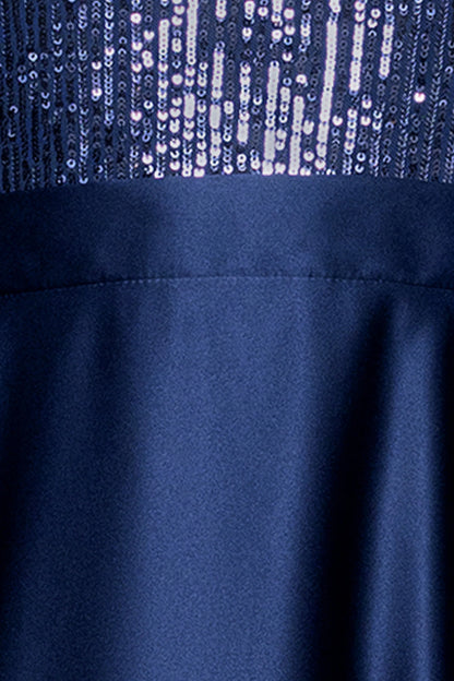 "Quinn" Embellished Sequin Ballgown